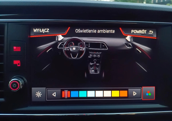 Seat Leon cena 67950 przebieg: 145630, rok produkcji 2019 z Łuków małe 631